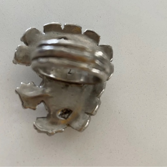 Yves Saint Laurent Crystal Cocktail Ring - Picture 8 of 10